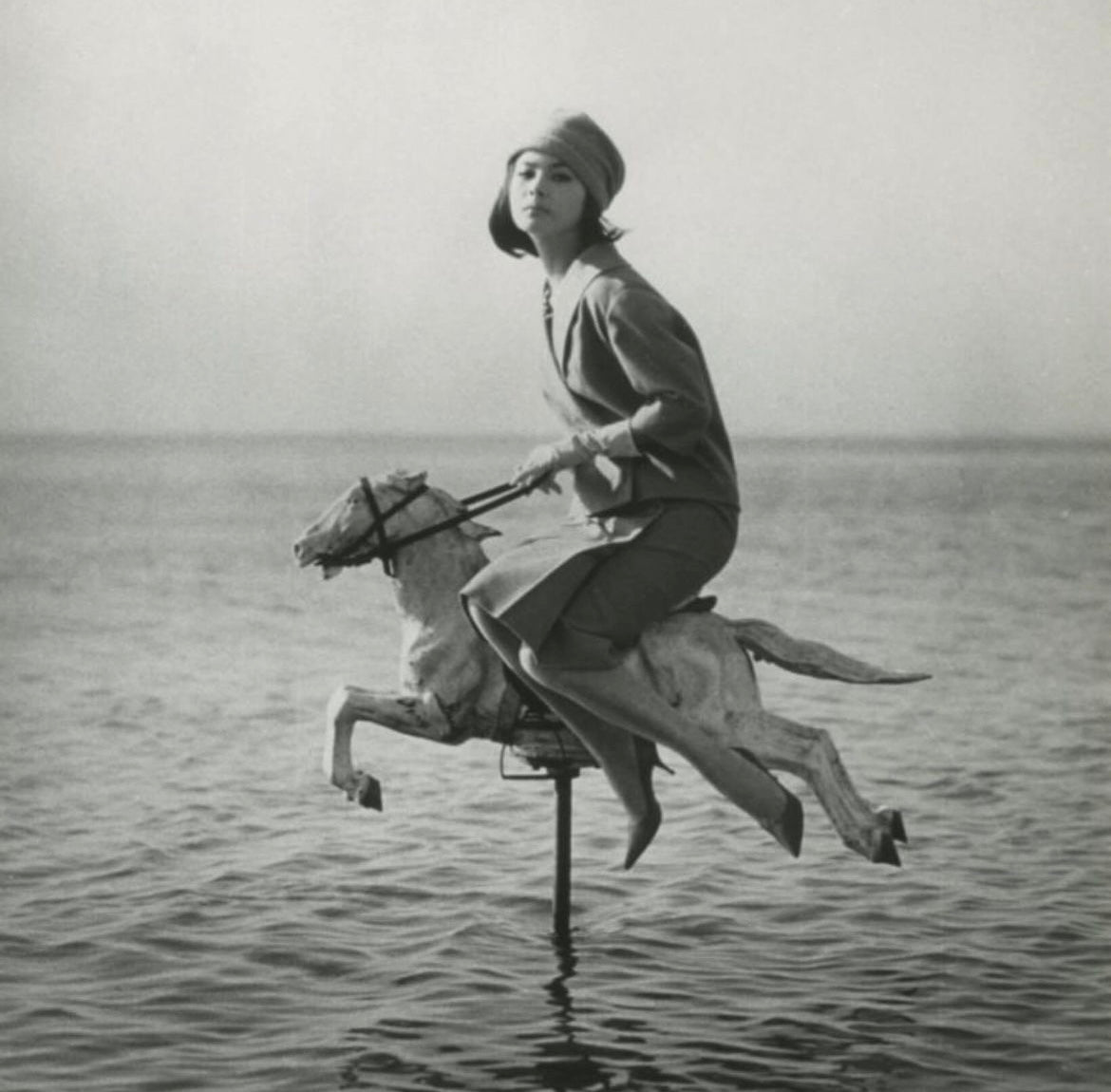 The Horse Crossing the Sea by Ikko Narahara, 1961.