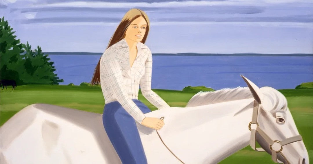 Jean on Horse, Alex Katz, 1976