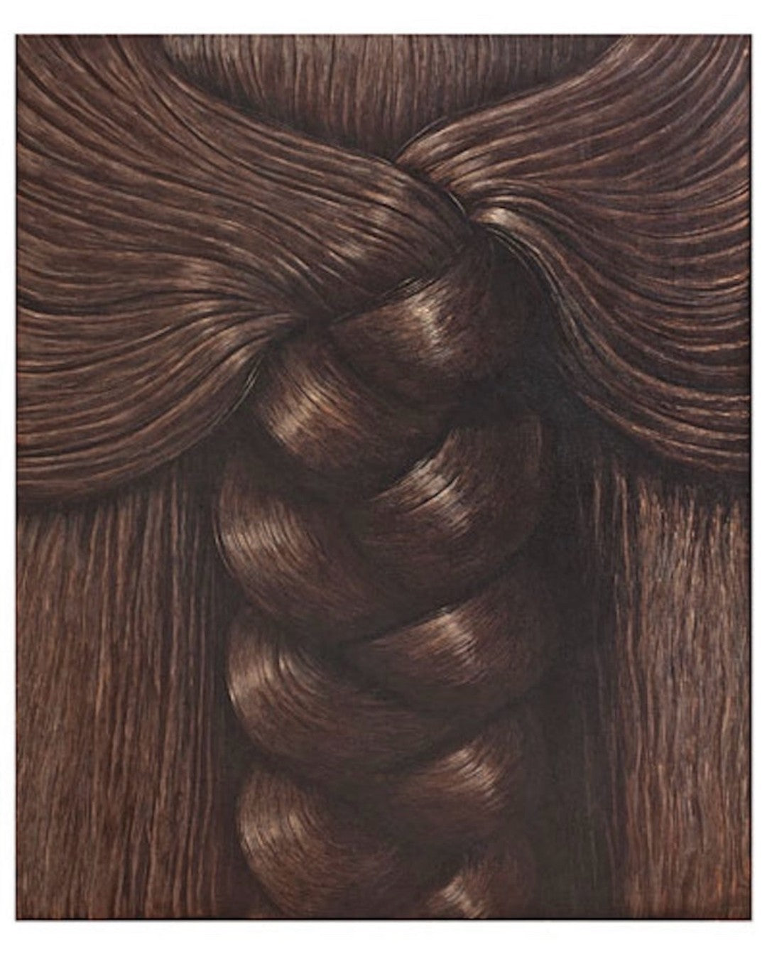 Braid, by Domenico Gnoli, 1969.