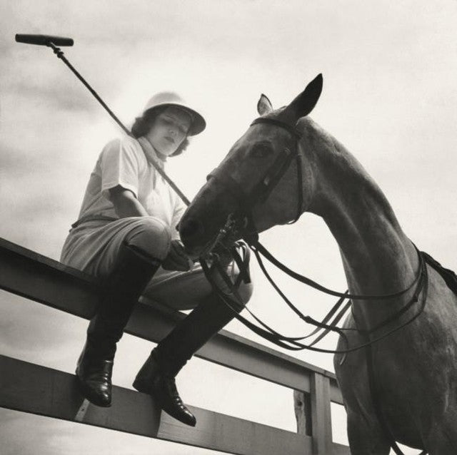 Judy Balding and her polo pony, Condé Nast archives, 1937.