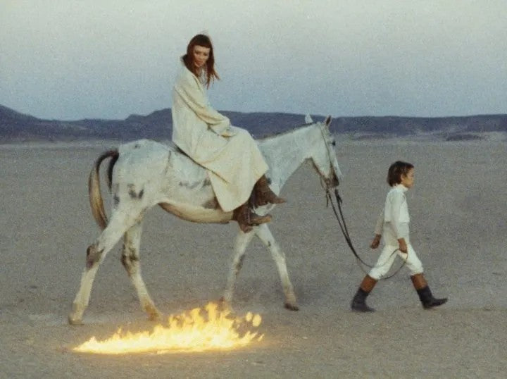 Still from La Cicatrice Intérieure by Philippe Garrel, 1972.