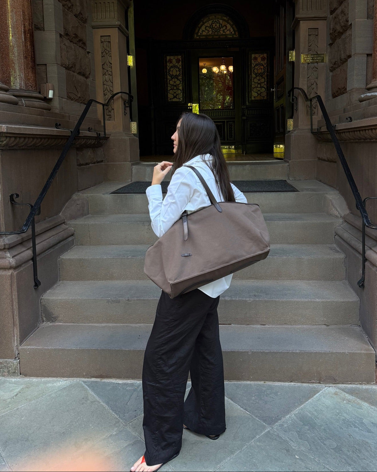 Leonora Weekend Canvas Carryall