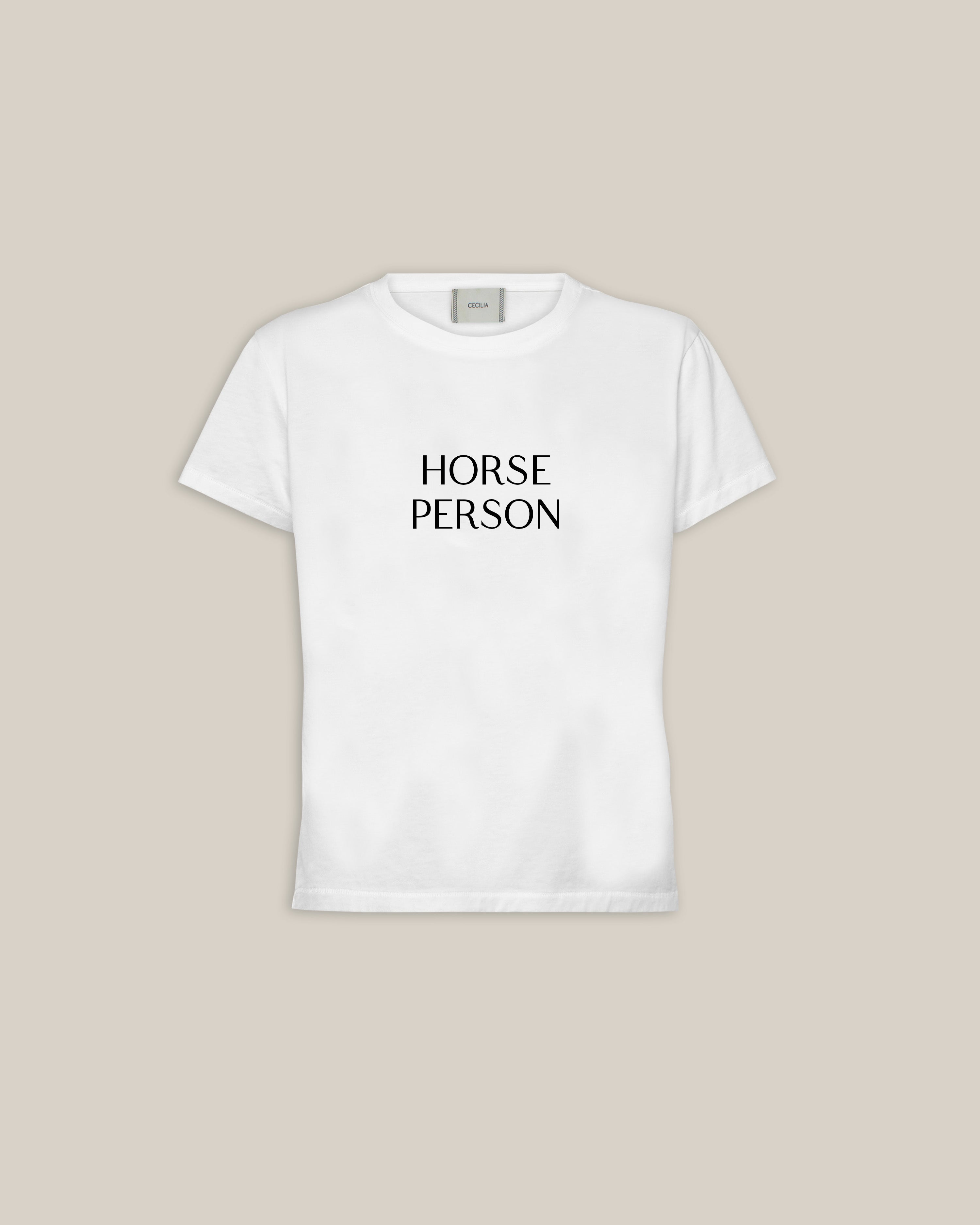 "Horse Person" Baby Tee