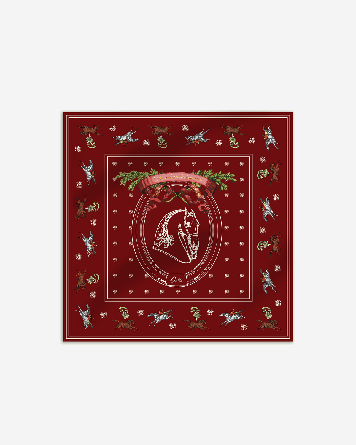 Petit Circus 55 Silk Twill Bandana
