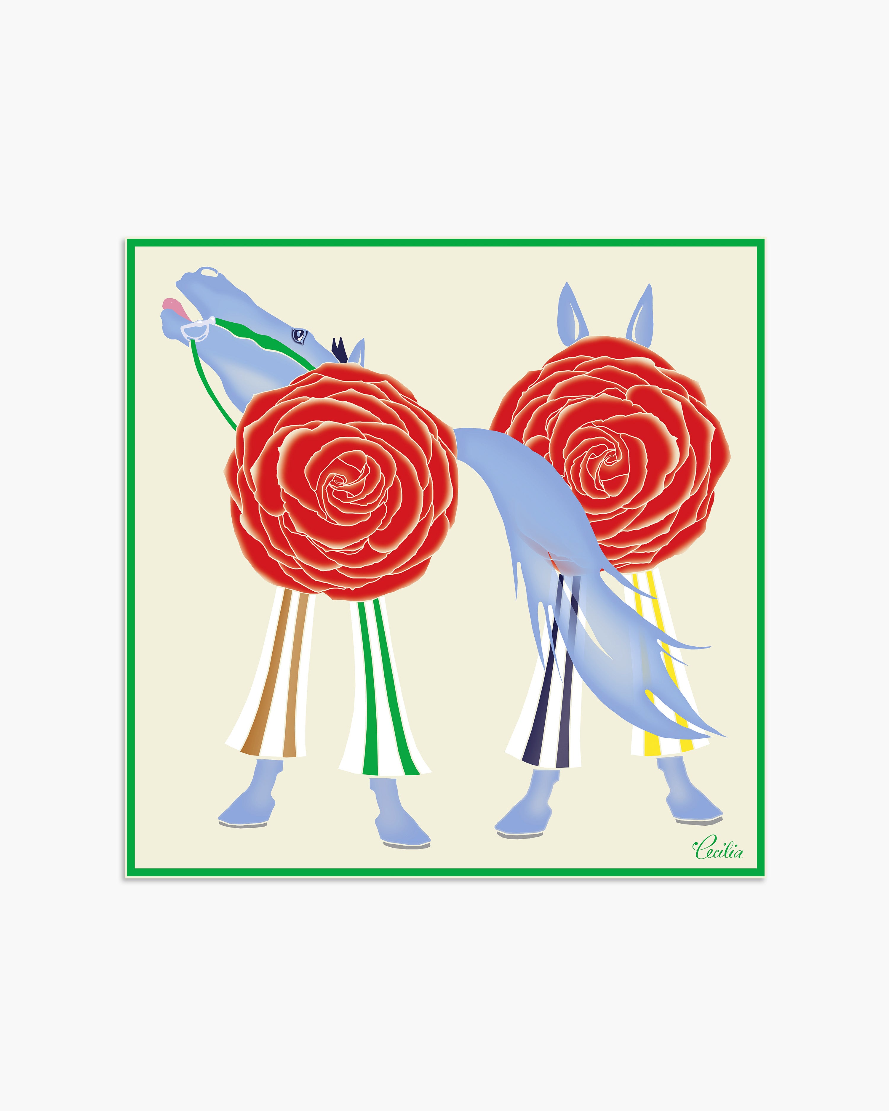 First Call 90 Silk Twill Scarf