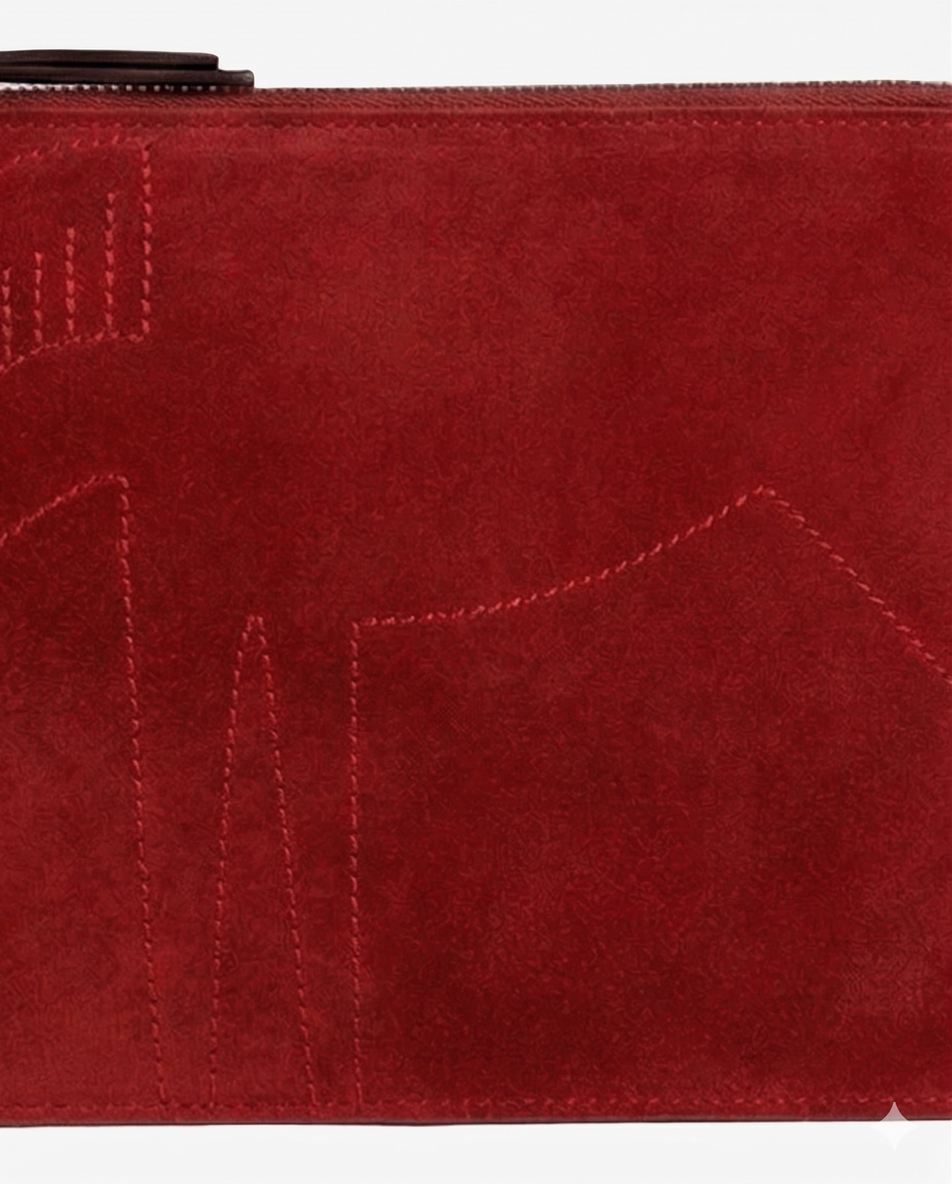 LIMITED EDITION Year of the Horse Pénélope Suede Leather Pouch