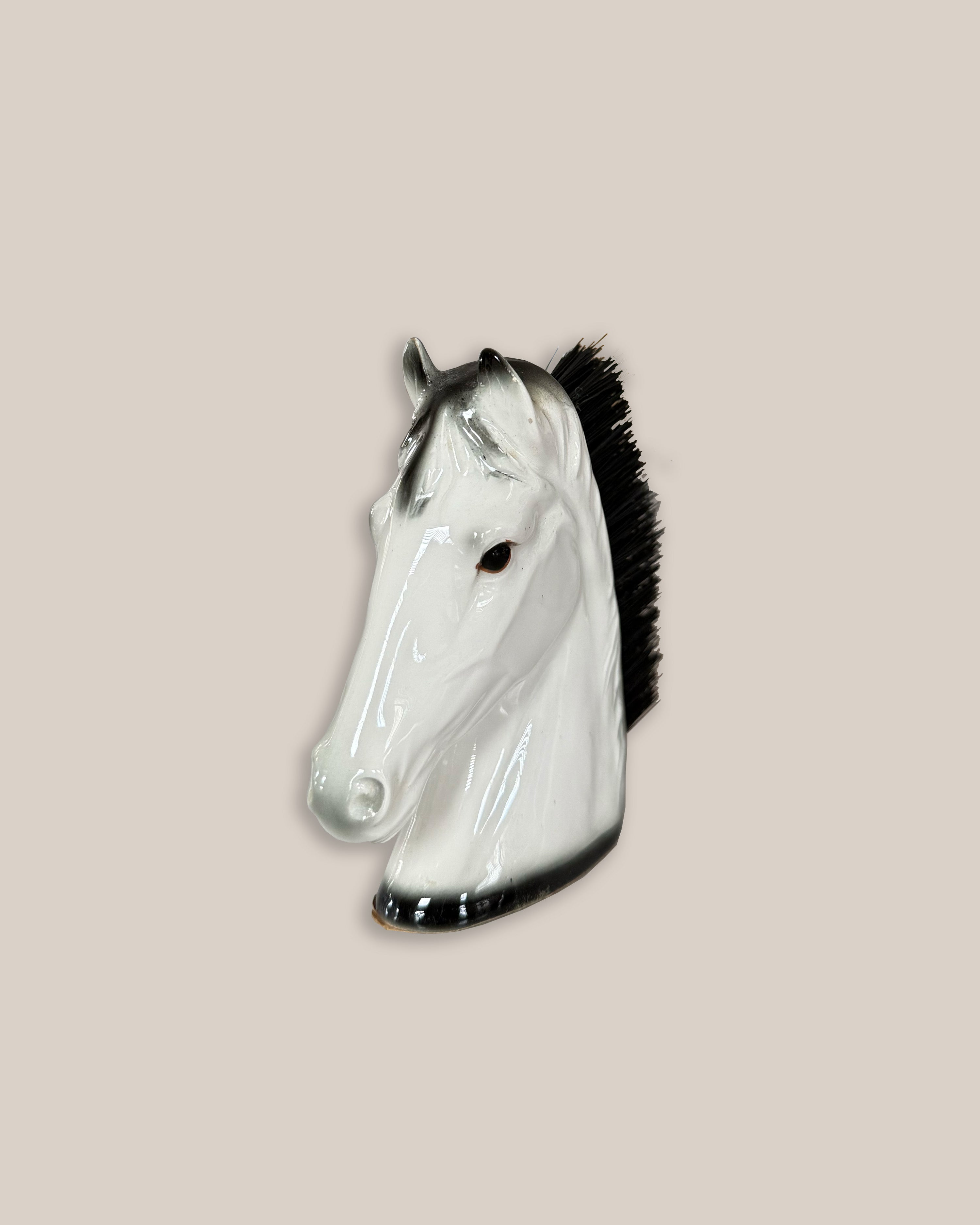 White Horse Head Garment Brush, 1960s (Japan)